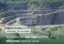 Costurile refacerii mediului după exploatarea resurselor minerale vor reveni operatorilor economici